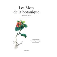 Les Mots de la botanique