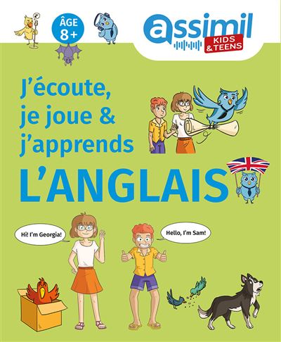 J'écoute, je joue & j'apprends l'anglais -  Okidokid - Broschur