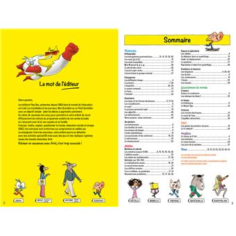 Cahier de vacances Ariol - Les incollables - CE2 au CM1 - 8/9 ans