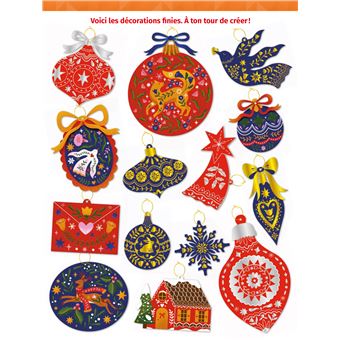 Kit boules de noël 44 pièces soir noël | Truffaut
