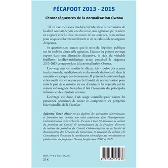 Fécafoot 2013 - 2015