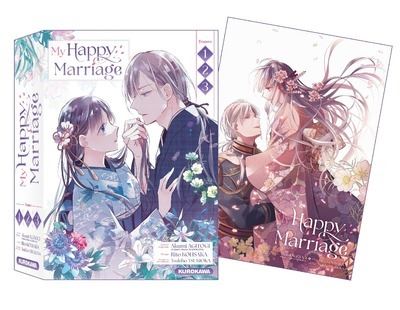 Coffret My Happy Marriage - tomes 1-2-3 - Akumi Agitogi - Kurokawa Eds - Coffret - Manga - Kurokawa Eds