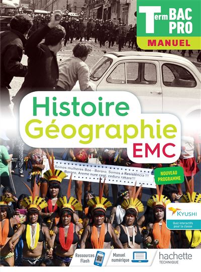 Histoire-Geographie terminale Bac Pro - livre eleve - Ed. 20