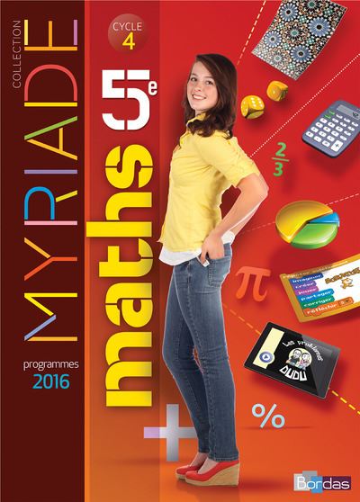 Myriade Mathematiques 5e 2016 Manuel eleve