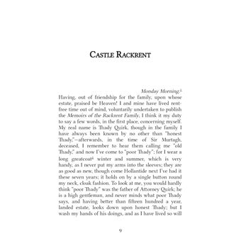 Castle Rackrent