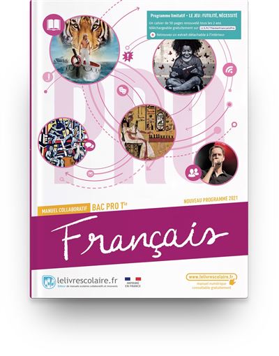 Français Tle bac pro, Manuel élève
