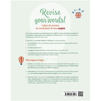 Revise your words! A1-A2