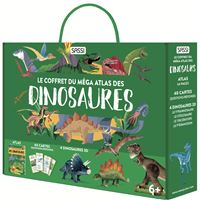 Le coffret du méga atlas des dinosaures - N.E. 2024