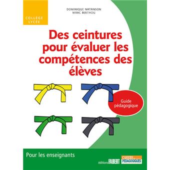 Des ceintures pour évaluer les compétences des élèves - 1