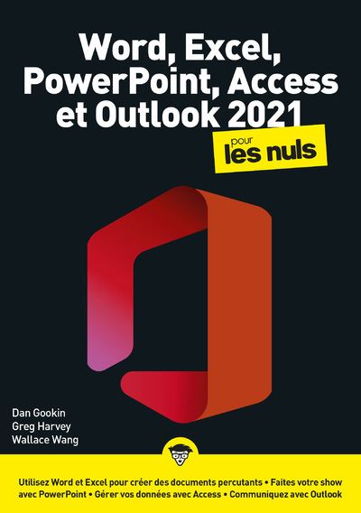 Word, Excel, PowerPoint, Access, Outlook 2021 Megapoche Pour les Nuls - Dan Gookin - First Interactive - broché - Manuel - First Interactive