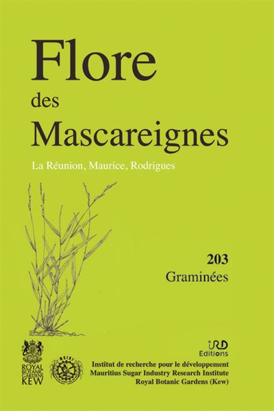 Flore des Mascareignes, la réunion, Maurice, Rodrigues - graminées