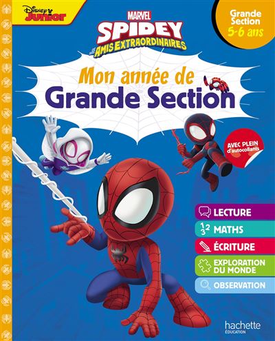 Fnac.com : Retrait 1h en magasin gratuit & livraison gratuite à domicile à partir de 35€ d'achat de livre. Disney - Marvel - Spidey et ses amis extraordinaires - Mon année de Grande Section (5-6 ans) - Scolaire / Universitaire. Découvrez des nouveautés, des coups de cœur, des avis d'internautes, …