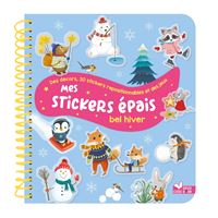Mes stickers épais - Bel hiver