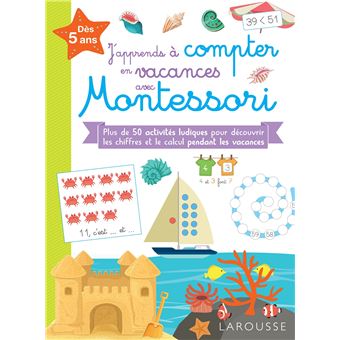J'apprends à compter en vacances avec Montessori - 1