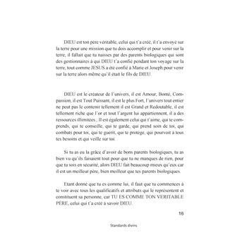 Recueils de quelques conseils selon les standards divins