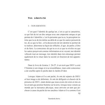 Recueils de quelques conseils selon les standards divins