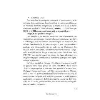 Recueils de quelques conseils selon les standards divins