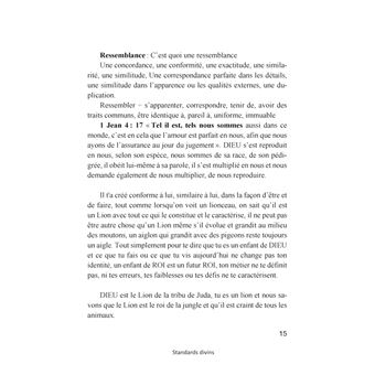 Recueils de quelques conseils selon les standards divins