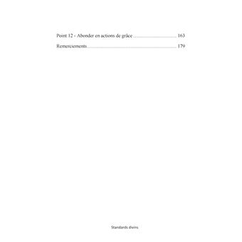 Recueils de quelques conseils selon les standards divins