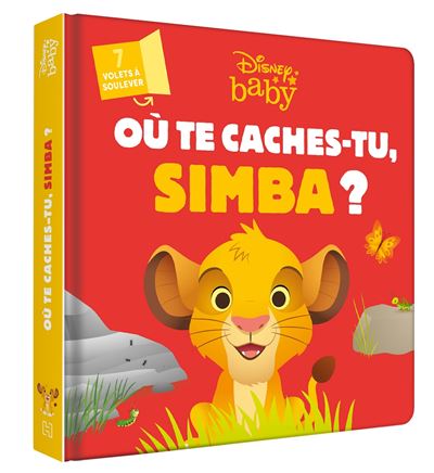 DISNEY BABY - Où te caches-tu, Simba ? - Avec des volets à soulever