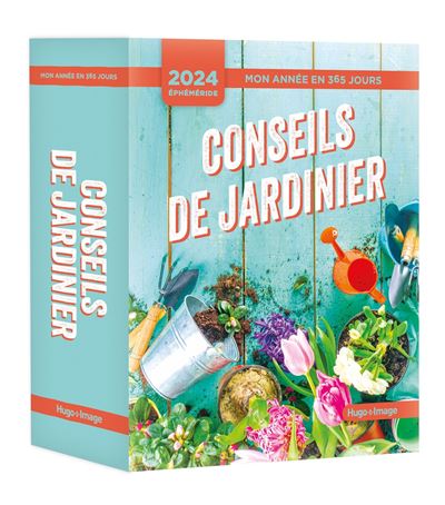 Mon année - un conseil de jardinier 2024 -  Collectif - cartonné