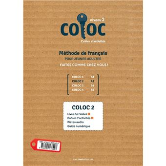 Coloc-Cahier d'activités Niveau 2