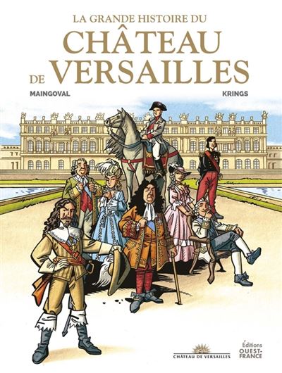 1853年 古書 LES RÉCITS DU CHÂTEAU La grande Histoire du château de Versailles - cartonné