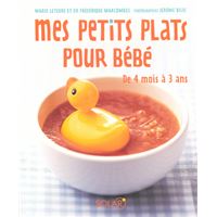 Mes petits plats pour bébé