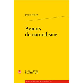 AVATARS DU NATURALISME - 1