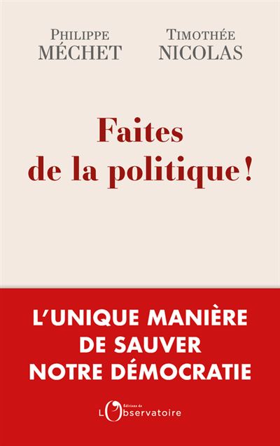 Faites de la politique !