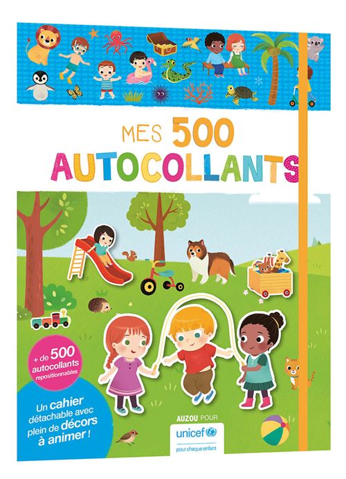 Mes tout premiers autocollants - mes 500 autocollants (avec unicef)