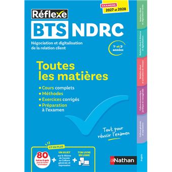 Toutes les matières BTS NDRC - 8 - 1