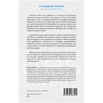 Le langage de Coubertin
