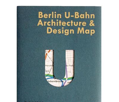 Berlin u-bahn architecture and design map