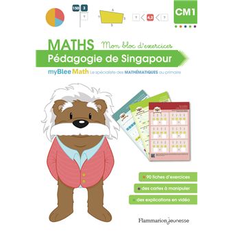 MyBlee Math - Mon bloc d'exercices CM1 - Pédagogie de Singapour - 1