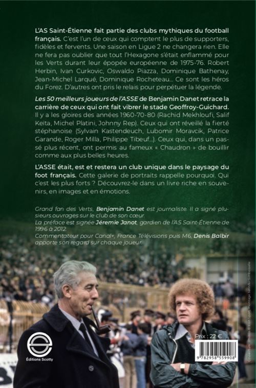 Les 50 meilleurs joueurs de l'ASSE