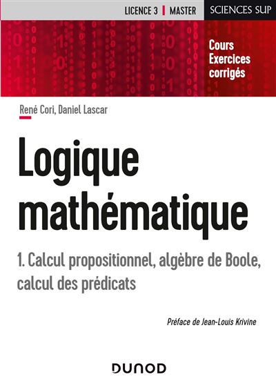 Logique mathématique - René Cori, Daniel Lascar (1994)