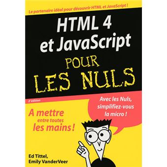 Poche pour les Nuls - Javascript & HTML 2e Megapoche Pour les nuls - 1