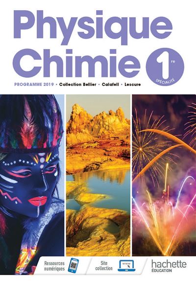 Physique chimie 1re spécialité : programme 2019 - Image 2