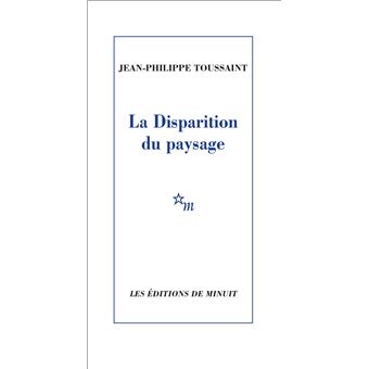 La disparition du paysage - 1