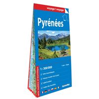 Pyrénées 1/300.000 (carte grand format en papier)