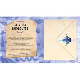 Le Trésor de l'Atlantide - avec cartes et loupe