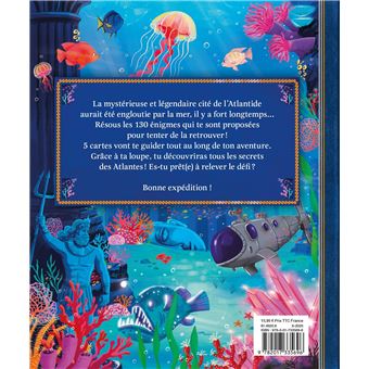 Le Trésor de l'Atlantide - avec cartes et loupe