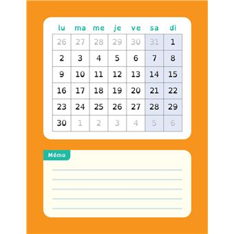Agenda DYS primaire - 2025-2026