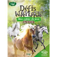 Mon cahier de jeux   Chevaux (7+ avec stickers)