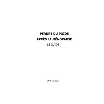 Perdre du poids après la ménopause