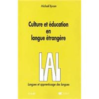 Culture et éducation en langue étrangère - Livre