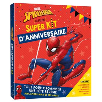 Spider-Man - SPIDER-MAN - Super Kit d'Anniversaire - Marvel