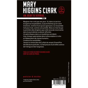 Un jour tu verras - broché - Mary Higgins Clark - Achat Livre
