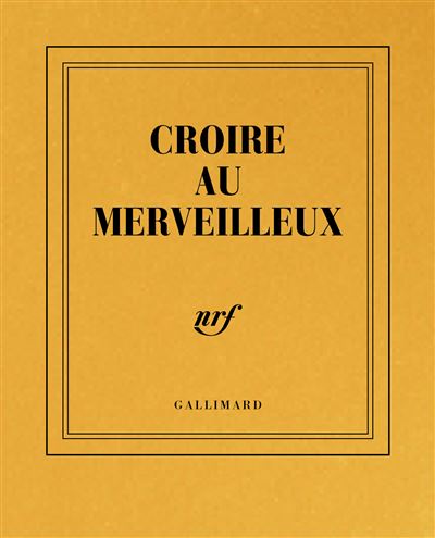 Carnet poche Croire au Merveilleux (papeterie)